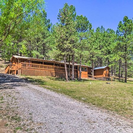 Quiet Cloudcroft Cabin With Porch And Gas Grill! Extérieur photo