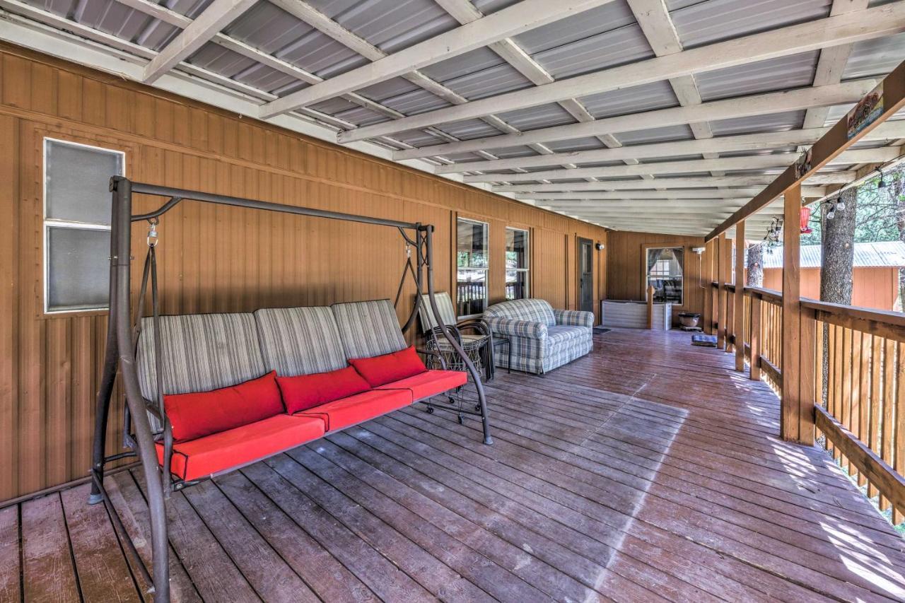 Quiet Cloudcroft Cabin With Porch And Gas Grill! Extérieur photo
