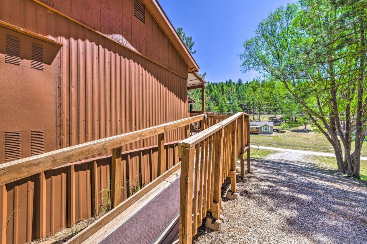Quiet Cloudcroft Cabin With Porch And Gas Grill! Extérieur photo
